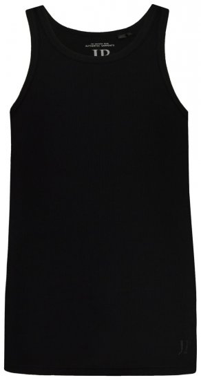 JP1880 782617 Camisola interior canelada Preto - Roupa Interior & natação - Roupa interior Homem Tamanhos Grandes