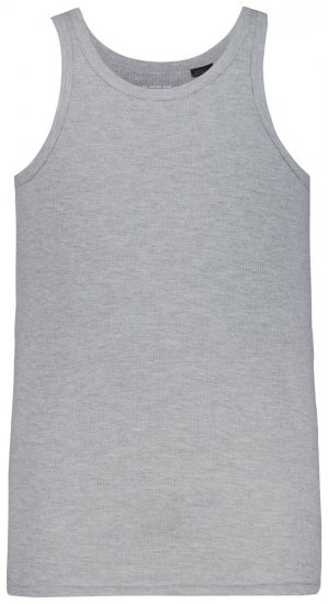 JP1880 782617 Camisola interior canelada Cinzento mesclado - Roupa Interior & natação - Roupa interior Homem Tamanhos Grandes