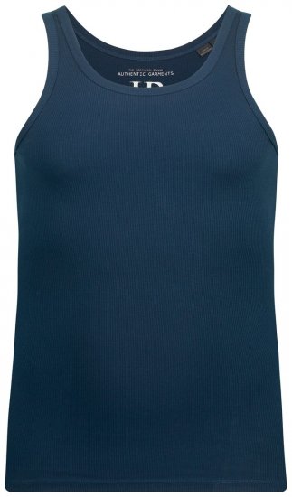 JP1880 782617 Camisola interior canelada Azul noite TALL - TALL roupa interior & natação - TALL Roupa Interior e de Banho