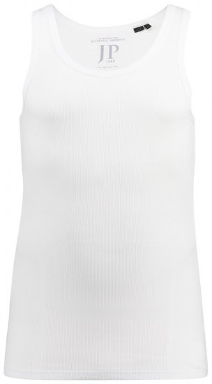 JP1880 782617 Camisola interior canelada Branco - Roupa Interior & natação - Roupa interior Homem Tamanhos Grandes