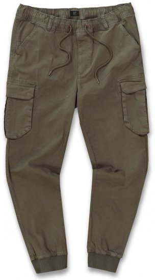 JP1880 782635 Calças cargo Verde azeitona - Jeans & calças - Jeans & Calças Tamanhos Grandes Homem