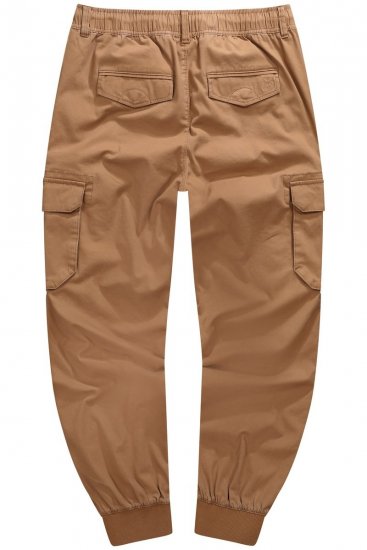 JP1880 782635 Calças cargo Castanho caramelo - Jeans & calças - Jeans & Calças Tamanhos Grandes Homem