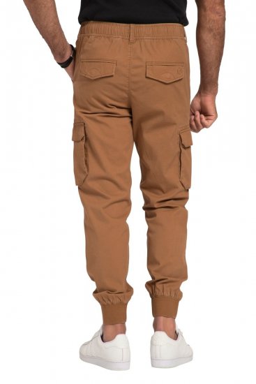 JP1880 782635 Calças cargo Castanho caramelo - Jeans & calças - Jeans & Calças Tamanhos Grandes Homem