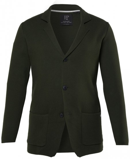 JP1880 Milano Flexnamic Blazer de malha Azeitona escuro - Fatos - Fatos de Homem Tamanhos Grandes