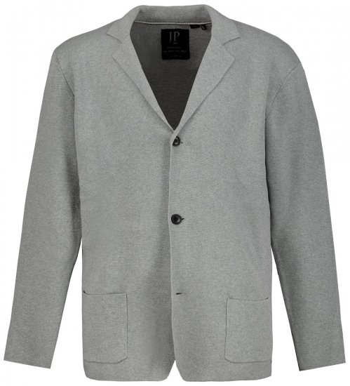 JP1880 Milano Flexnamic Blazer de malha Cinzento mesclado - Fatos - Fatos de Homem Tamanhos Grandes