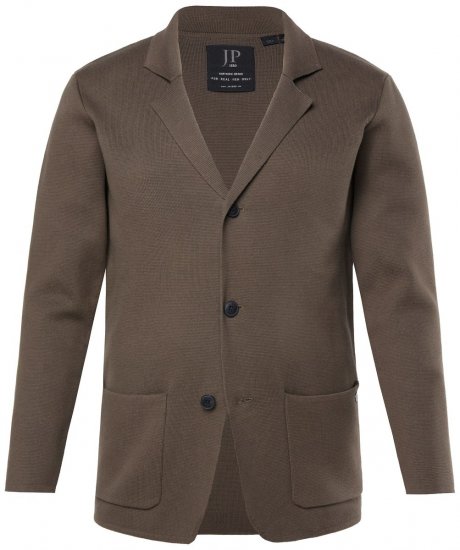JP1880 Milano Flexnamic Blazer de malha Castanho caqui - Fatos - Fatos de Homem Tamanhos Grandes