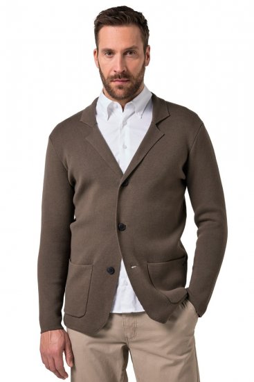 JP1880 Milano Flexnamic Blazer de malha Castanho caqui - Fatos - Fatos de Homem Tamanhos Grandes