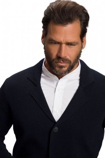 JP1880 Jacket Business Flexnamic Milano Navy - Fatos - Fatos de Homem Tamanhos Grandes