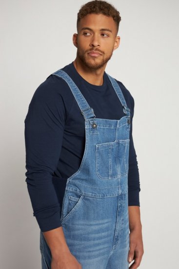 JP1880 Dungarees Denim Adjustable Straps Blue - Jeans & calças - Jeans & Calças Tamanhos Grandes Homem