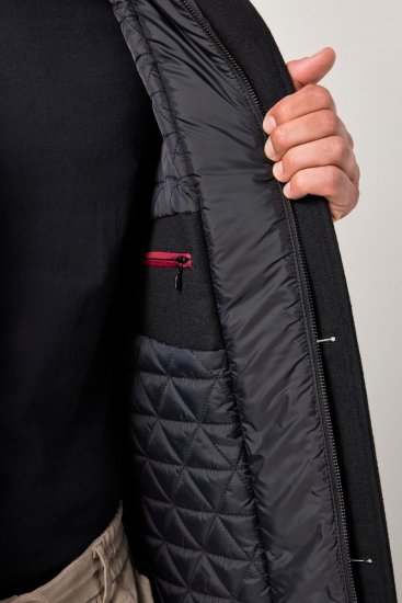 JP1880 Jacket Water-repellent Warm Black - Casacos - Casacos Homem Tamanhos Grandes