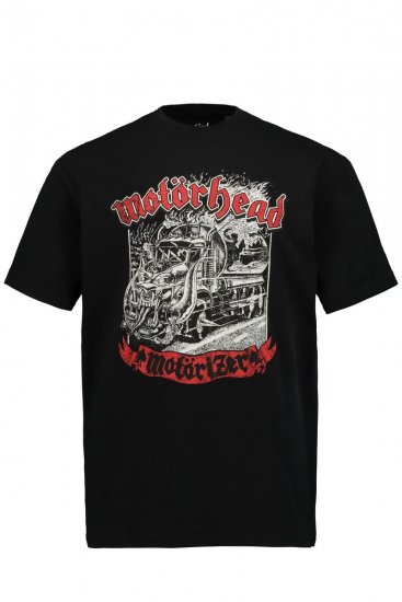JP1880 Motörhead Graphic Band T-Shirt Black - T-shirts - T-shirts Homem Tamanhos Grandes