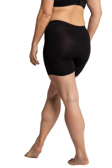 Ulla Popken 799090 Boxers Preto - Cuecas - 
