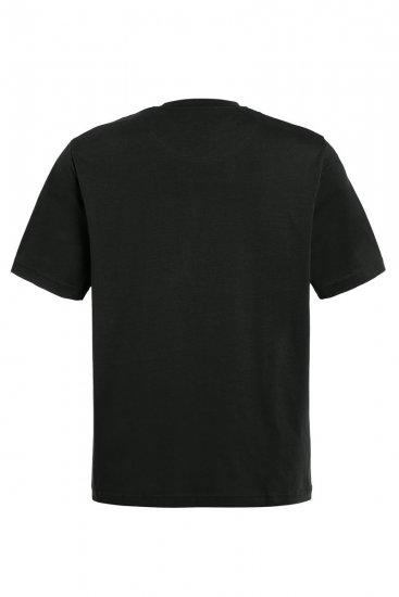 JP1880 799997 T-shirt com bolso no peito Preto - T-shirts - T-shirts Homem Tamanhos Grandes
