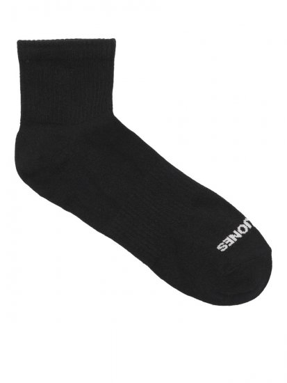 Jack & Jones Luca Meias de ténis Preto pack de 3 - Roupa Interior & natação - Roupa interior Homem Tamanhos Grandes
