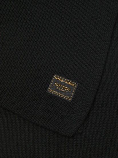 Jack & Jones Attitude Cachecol Preto - Cachecóis - 
