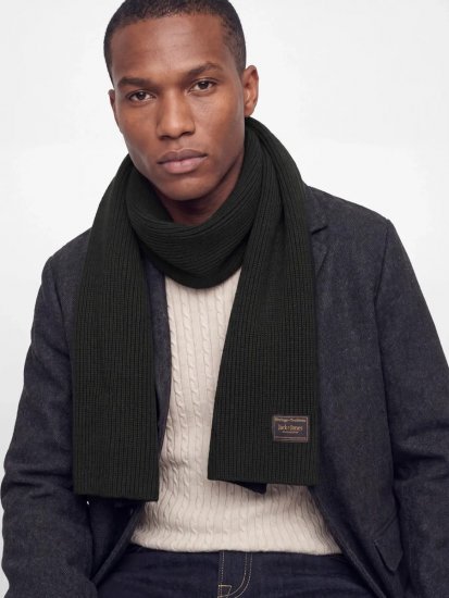 Jack & Jones Attitude Cachecol Preto - Cachecóis - 