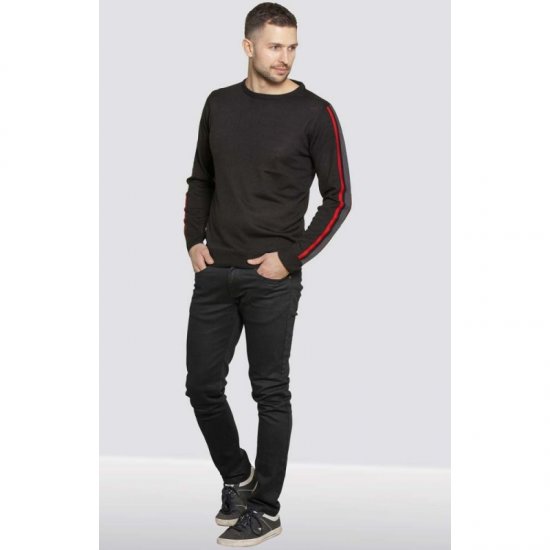 D555 Orlando Sweater Black - Sweatshirts & hoodies - Sweatshirt & Camisolas com Capuz tamanhos grandes