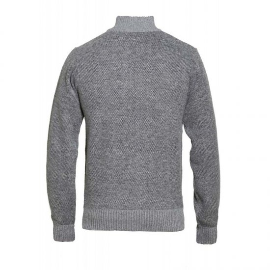 D555 Zane Sweater Grey - Sweatshirts & hoodies - Sweatshirt & Camisolas com Capuz tamanhos grandes