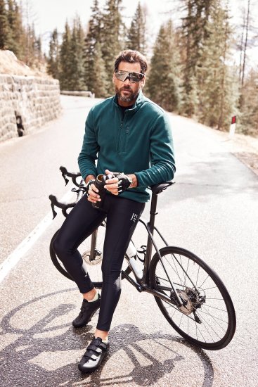 JP1880 Jay-Pi Cycling Pants Black - Roupa desportiva & Outdoor - Roupa Desportiva Tamanhos Grandes