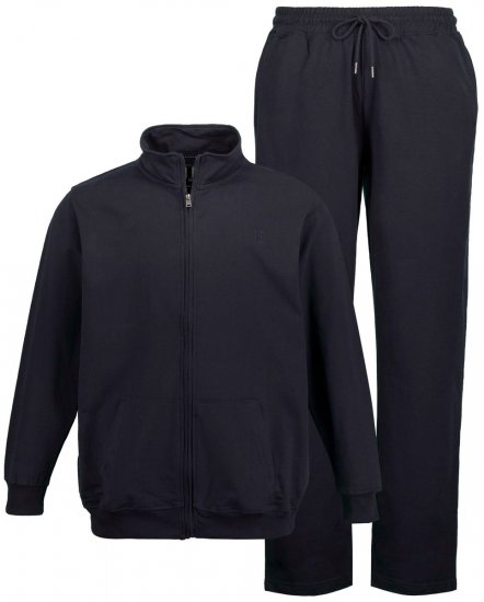 JP1880 802933 Conjunto de fato de treino com casaco e calças Azul-marinho - Fatos de treino - Fatos de treino homem tamanhos grandes