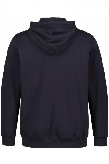 JP1880 802934 Conjunto de fato de treino com casaco com capuz e calças Azul-marinho - Fatos de treino - Fatos de treino homem tamanhos grandes