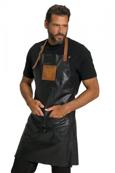 JP1880 803288 Avental de pele Preto - Aventais - 