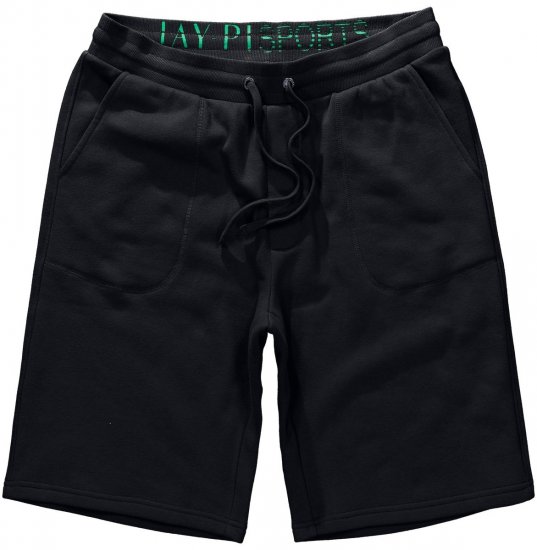 Jay-Pi 804151 Calções de fato de treino Preto - Calças & calções de fato de treino - Calças de Fato de Treino Tamanhos Grandes 