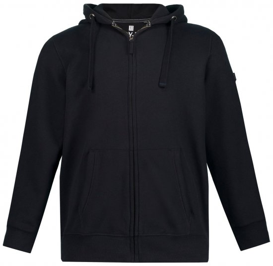 Jay-Pi 804164 Casaco com capuz Preto - Sweatshirts & hoodies - Sweatshirt & Camisolas com Capuz tamanhos grandes