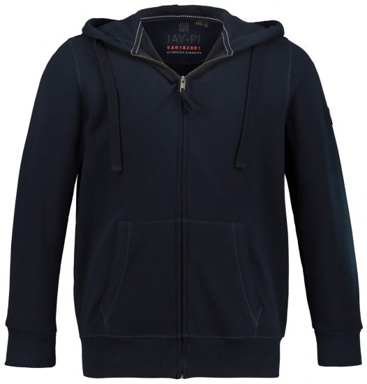 Jay-Pi 804164 Casaco com capuz Azul-marinho - Sweatshirts & hoodies - Sweatshirt & Camisolas com Capuz tamanhos grandes