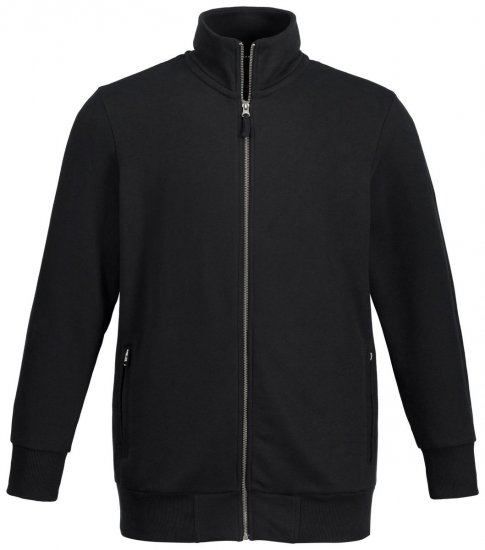 Jay-Pi 804180 Casaco de fato de treino com gola alta Preto - Sweatshirts & hoodies - Sweatshirt & Camisolas com Capuz tamanhos grandes