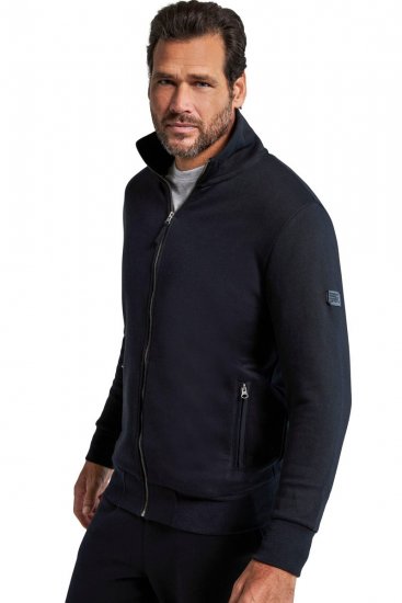 Jay-Pi 804180 Casaco de fato de treino com gola alta Preto - Sweatshirts & hoodies - Sweatshirt & Camisolas com Capuz tamanhos grandes
