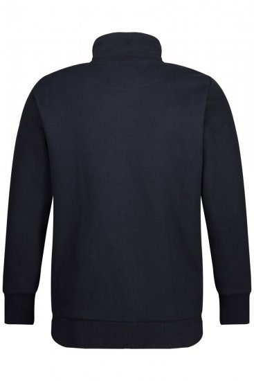 Jay-Pi 804180 Casaco de fato de treino com gola alta Azul-marinho - Sweatshirts & hoodies - Sweatshirt & Camisolas com Capuz tamanhos grandes