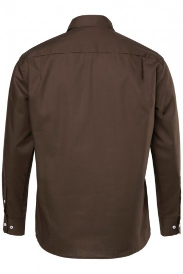 JP1880 Shirt Business Long Sleeve Brown - Camisas - Camisas Homem Tamanhos Grandes
