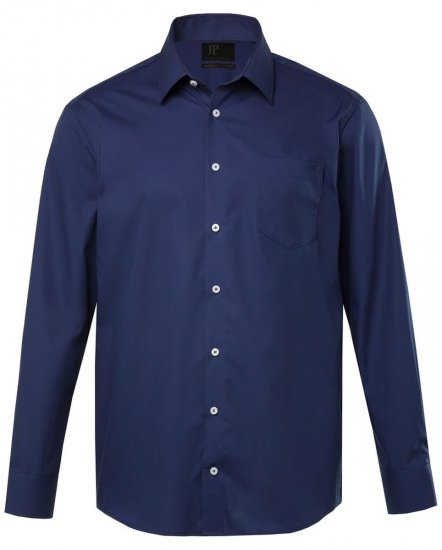 JP1880 Shirt Business Long Sleeve Navy - Camisas - Camisas Homem Tamanhos Grandes
