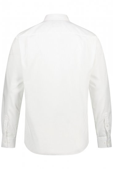 JP1880 804890 Camisa de vestir sem engomar manga comprida Branco - Camisas - Camisas Homem Tamanhos Grandes