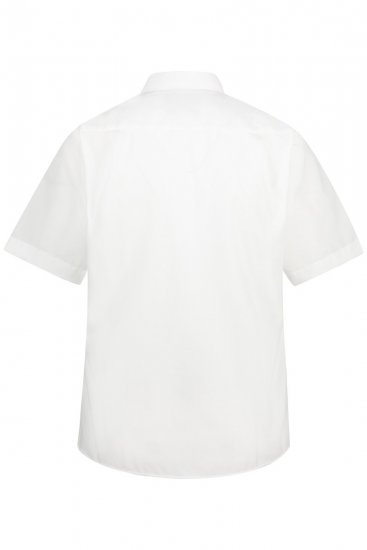 JP1880 804891 Camisa de manga curta Branco TALL - TALL camisas - Camisas TALL para Homens Altos