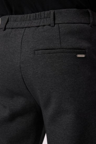 JP1880 New York Flexnamic Calças chino em jersey Antracite - Fatos - Fatos de Homem Tamanhos Grandes