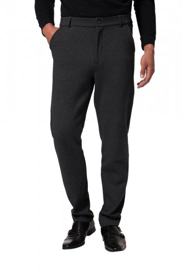 JP1880 New York Flexnamic Calças chino em jersey Antracite - Fatos - Fatos de Homem Tamanhos Grandes