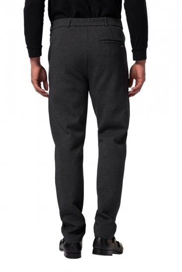 JP1880 New York Flexnamic Calças chino em jersey Antracite - Fatos - Fatos de Homem Tamanhos Grandes