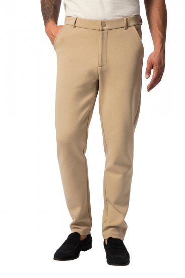 JP1880 New York Flexnamic Calças chino em jersey Bege - Fatos - Fatos de Homem Tamanhos Grandes
