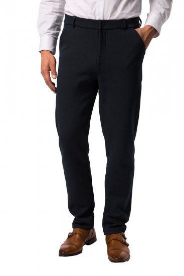 JP1880 New York Flexnamic Calças chino em jersey Azul-marinho - Fatos - Fatos de Homem Tamanhos Grandes