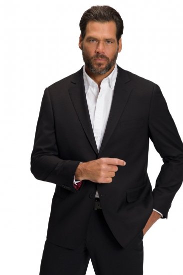 JP1880 Kapros Flexnamic Blazer Preto - Fatos - Fatos de Homem Tamanhos Grandes