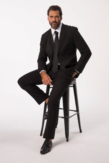 JP1880 Kelto Flexnamic Business Suit Black - Fatos - Fatos de Homem Tamanhos Grandes