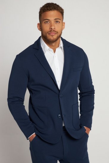 JP1880 New York Flexnamic Blazer em jersey Azul noite - Fatos - Fatos de Homem Tamanhos Grandes