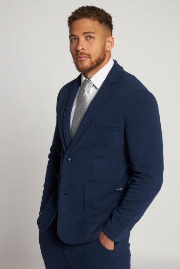 JP1880 New York Flexnamic Blazer em jersey Azul noite - Fatos - Fatos de Homem Tamanhos Grandes