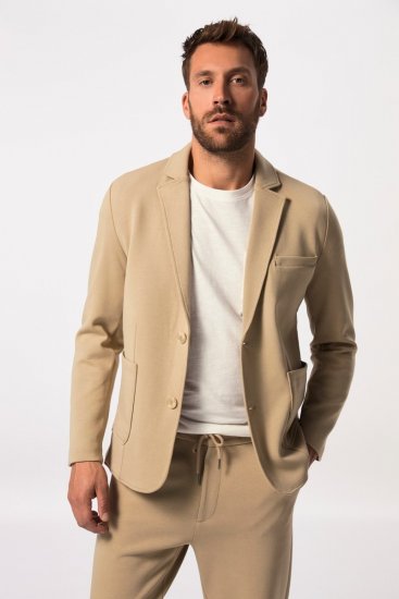JP1880 New York Flexnamic Blazer em jersey Bege - Fatos - Fatos de Homem Tamanhos Grandes
