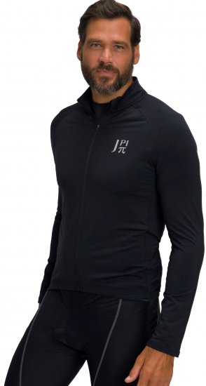 JP1880 Jay-Pi Long Sleeve Cycling Jacket Black - Roupa desportiva & Outdoor - Roupa Desportiva Tamanhos Grandes