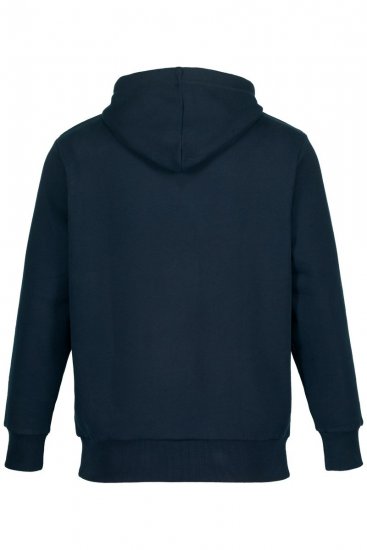 JAY-PI Hoodie with Soft Brushed Interior Navy - Sweatshirts & hoodies - Sweatshirt & Camisolas com Capuz tamanhos grandes