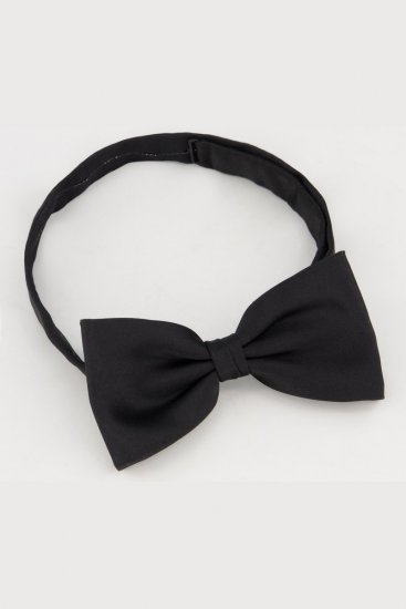 JP1880 809044 Laço de seda Preto - Gravatas e laços - 