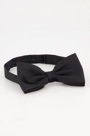 JP1880 809044 Laço de seda Preto - Gravatas e laços - 